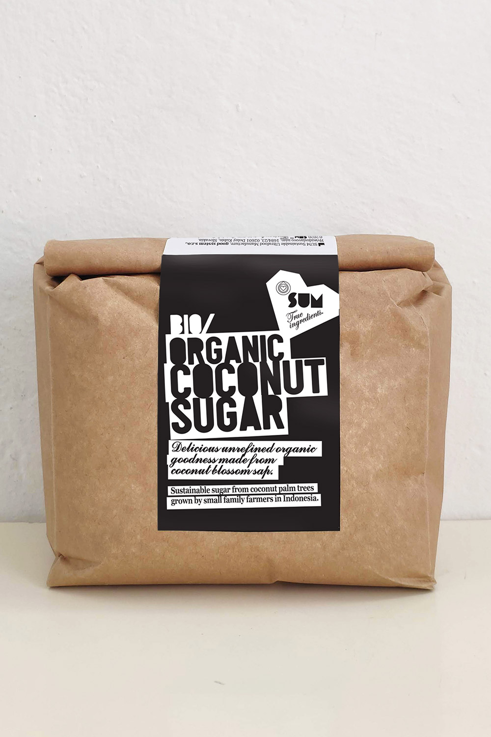 SUM Organic Coconut blossom sugar 1 kg / SUM Kokosový cukor BIO 1 kg