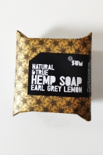 SUM Hemp Soap Earl Grey Lemon, Natural&True 80 g / SUM Pravé konopné mydlo Earl Grey Lemon, Natural&True, 80 g